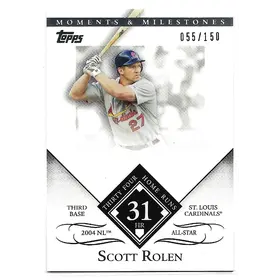 2007 Topps Moments & Milestones #122 Scott Rolen (055/150)