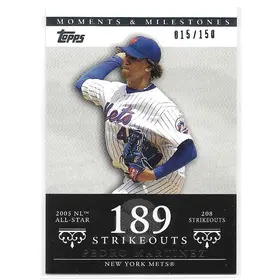 2007 Topps Moments & Milestones #142 Pedro Martinez (015/150)