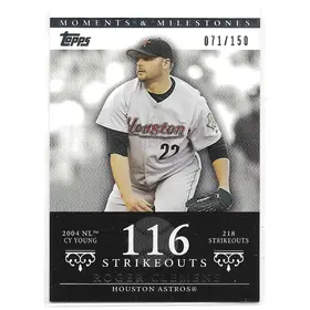 2007 Topps Moments & Milestones #162 Roger Clemens (071/150)
