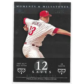 2007 Topps Moments & Milestones Black #129 Billy Wagner (09/29)