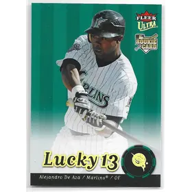 2007 Ultra #240 Alejandro De Aza RC (Lucky 13)