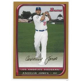 2008 Bowman Gold #91 Andruw Jones