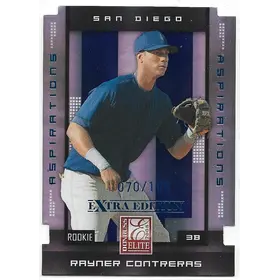 2008 Donruss Elite Extra Edition Aspirations #155 Rayner Contreras (070/150)
