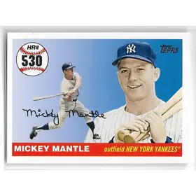 2008 Topps Home Run History #MHR530 Mickey Mantle