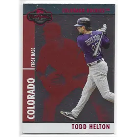 2008 Topps Co-Signers Silver Red #042 Todd Helton (342/400)