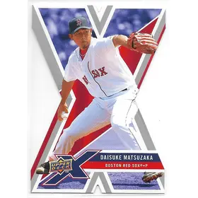 2008 UD X Die-Cut #11 Daisuke Matsuzaka