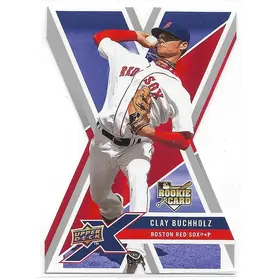 2008 UD X Die-Cut #16 Clay Buchholz
