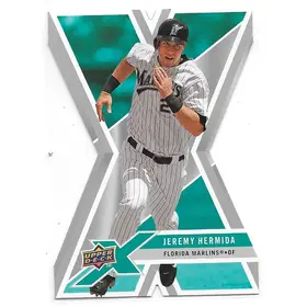 2008 UD X Die-Cut #44 Jeremy Hermida