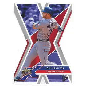 2008 UD X Die-Cut #95 Josh Hamilton