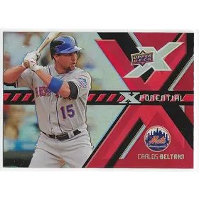 2008 UD X Xponential #X-CB Carlos Beltran