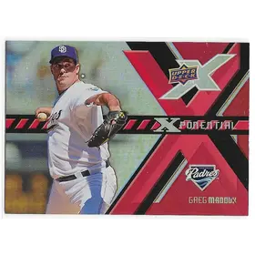 2008 UD X Xponential #X-GM Greg Maddux