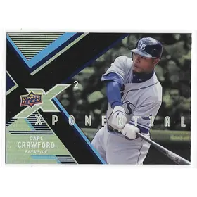 2008 UD X Xponential 2 #X2-CC Carl Crawford
