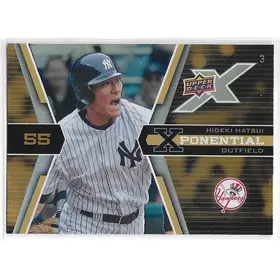 2008 UD X Xponential 3 #X3-HM Hideki Matsui