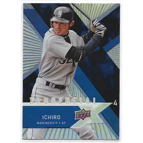 2008 UD X Xponential 4 #X4-IS Ichiro Suzuki