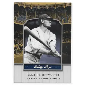 2008 Yankee Stadium Legacy Collection #39 Wally Pipp