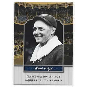 2008 Yankee Stadium Legacy Collection #64 Waite Hoyt