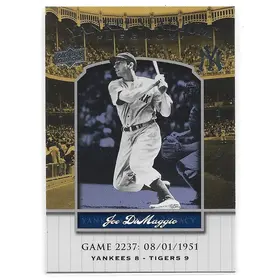 2008 Yankee Stadium Legacy Collection #2237 Joe DiMaggio