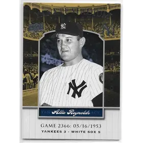 2008 Yankee Stadium Legacy Collection #2366 Allie Reynolds