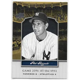2008 Yankee Stadium Legacy Collection #2391 Phil Rizzuto
