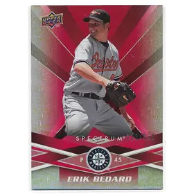 2009 Spectrum Red #86 Erik Bedard (113/250)