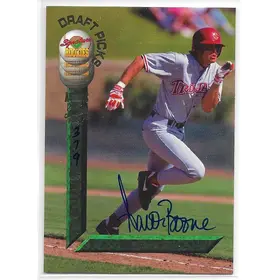 1994 Signature Rookies Draft Picks Signatures #62 Aaron Boone (379/7750)
