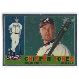 2009 Topps Heritage Chrome #C56 Chipper Jones (0374/1960)
