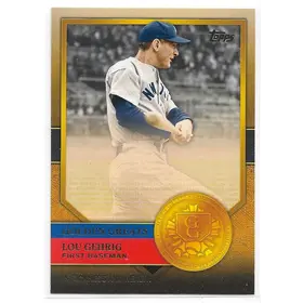 2012 Topps Golden Greats #GG-4 Lou Gehrig