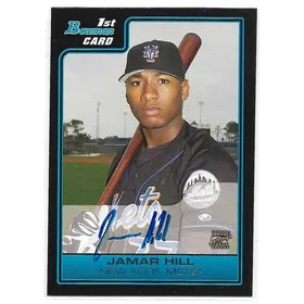 2006 Bowman Prospects #B118 Jamar Hill (1st)