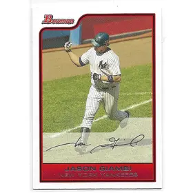 2006 Bowman White #37 Jason Giambi (068/120)