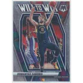 2020-21 Panini Mosaic - Domantas Sabonis #19 Will to Win