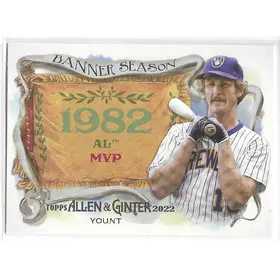2022 Allen & Ginter Banner Season #BS-8 Robin Yount