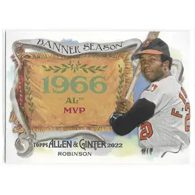 2022 Allen & Ginter Banner Season #BS-16 Frank Robinson