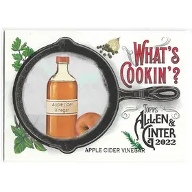 2022 Allen & Ginter What's Cookin'? #WC-1 Apple Cider Vinegar
