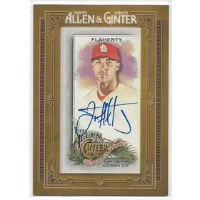 2022 Allen & Ginter Framed Mini Autograph #MA-JF Jack Flaherty