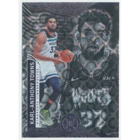 2021-22 Panini Illusions - Karl-Anthony Towns #26 Asia Trophy Collection Parallel