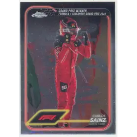 2024 Topps Chrome Formula 1 - Carlos Sainz #147 Grand Prix Winner