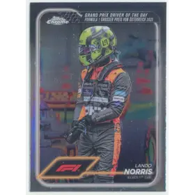 2024 Topps Chrome Formula 1 - Lando Norris #167 Grand Prix Driver of the Day