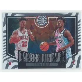 2020-21 Panini Illusions - Jimmy Butler #17 Career Lineage