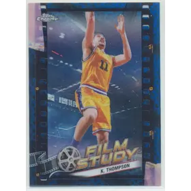 2023-24 Topps Chrome - Klay Thompson #FS-8 Film Study Blue Basketball Refractor
