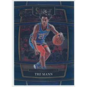2021-22 Panini Select - Tre Mann #36 RC Concourse Blue Parallel