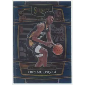 2021-22 Panini Select - Trey Murphy III #46 RC Concourse Blue Parallel