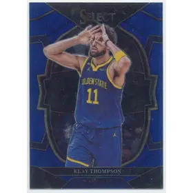2022-23 Panini Select - Klay Thompson #19 Concourse Blue Parallel