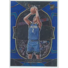 2022-23 Panini Select - Caleb Houstan #68 Concourse RC Blue Prizm Parallel
