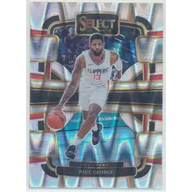2023-24 Panini Select - Paul George #14 Concourse Tectonic Prizm Parallel