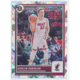 2023-24 Panini NBA Hoops Premium Stock - Duncan Robinson #164 Ice Prizm Parallel