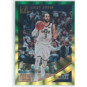 2018-19 Panini Donruss - Ricky Rubio #53 Holo Green & Yellow Laser Parallel