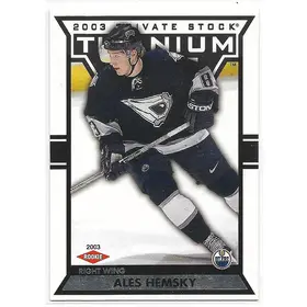 2002-03 Titanium Retail #115 Ales Hemsky RC (0680/1475)