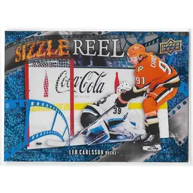 2025-26 Upper Deck Sizzle Reel Speckle #SR-17 Leo Carlsson