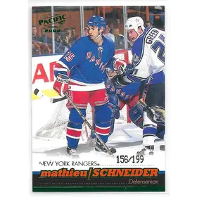 1999-00 Pacific Emerald Green #280 Mathieu Schneider (156/199)