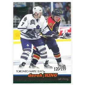 1999-00 Pacific Emerald Green #410 Derek King (120/199)